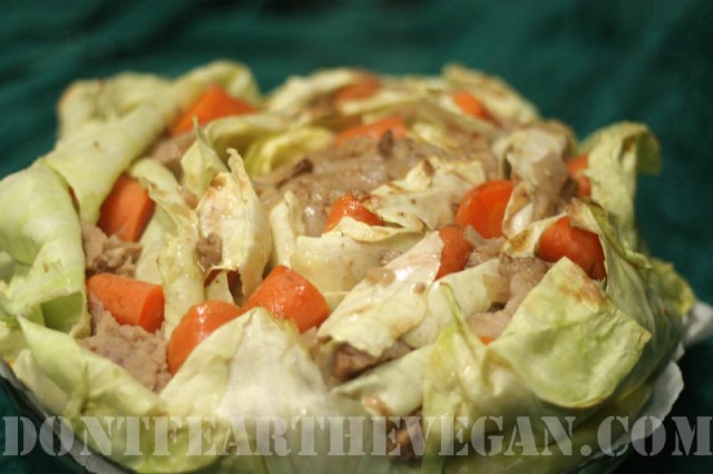 Corned Stuffed Cabbage