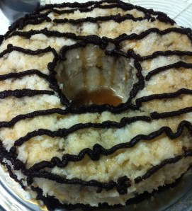 Our Samoa cake from last year.