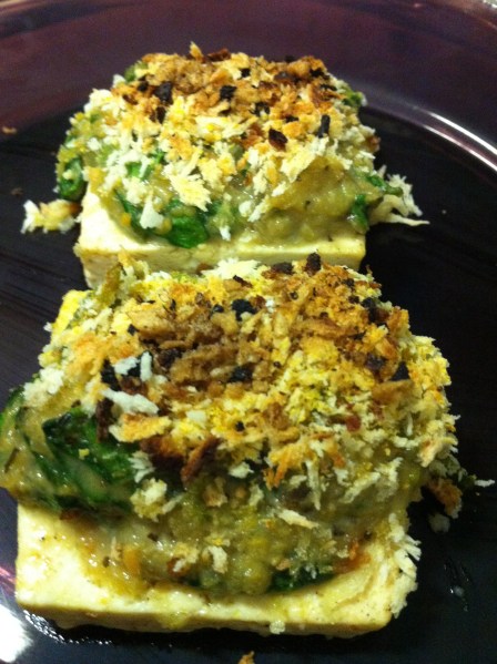 #2 Tofu Rockefeller