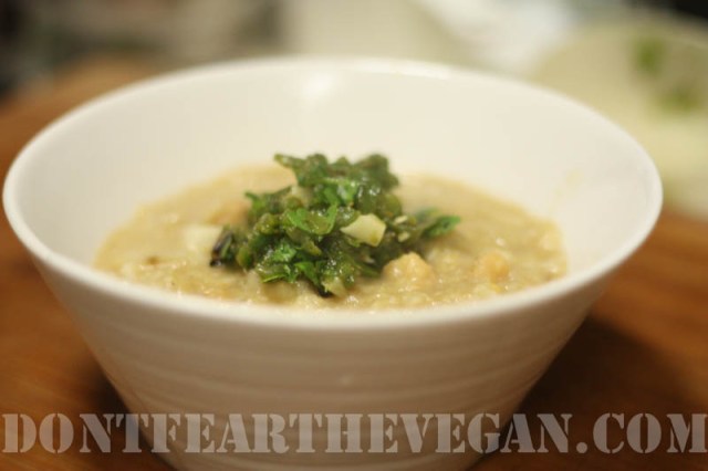 Red Lentil Chickpea Stew with Roasted Jalapeno Curried Relish